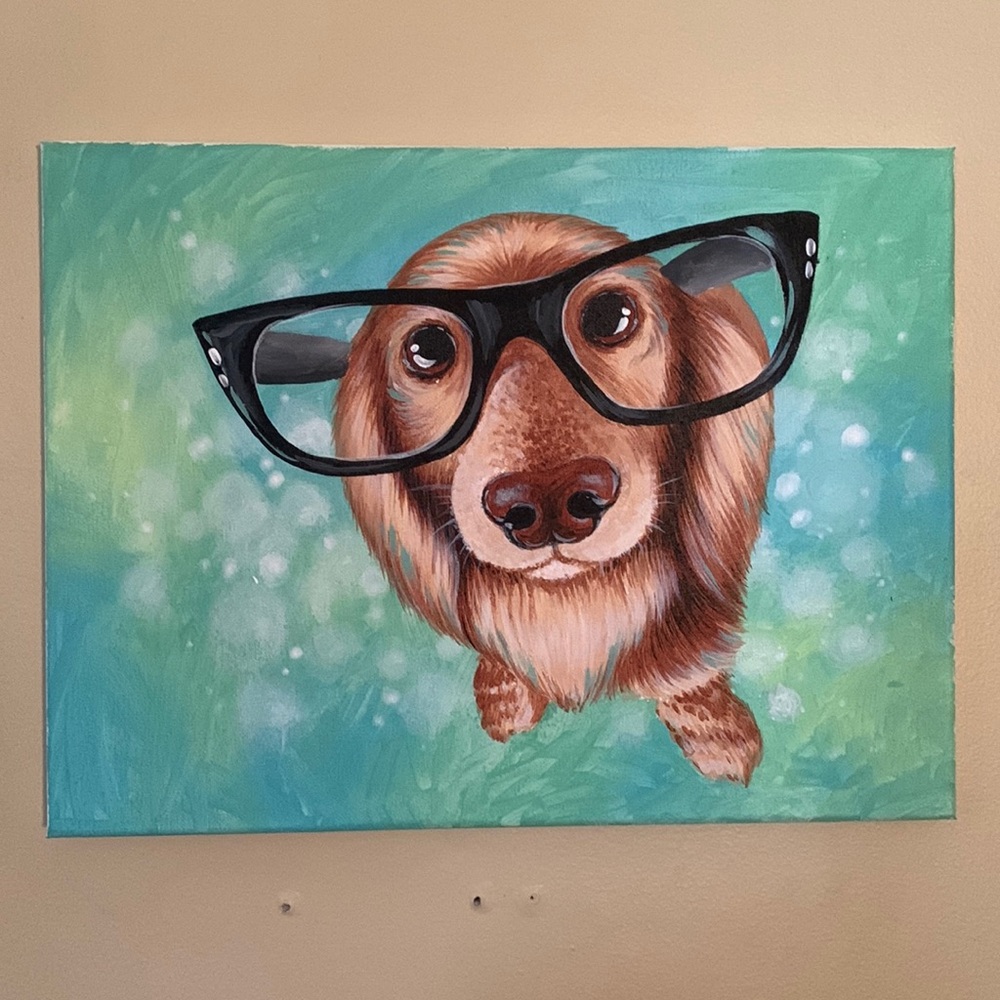 Sale!! Original painting⚡️host pick!!⚡️Cocker Spaniel painting handmade
